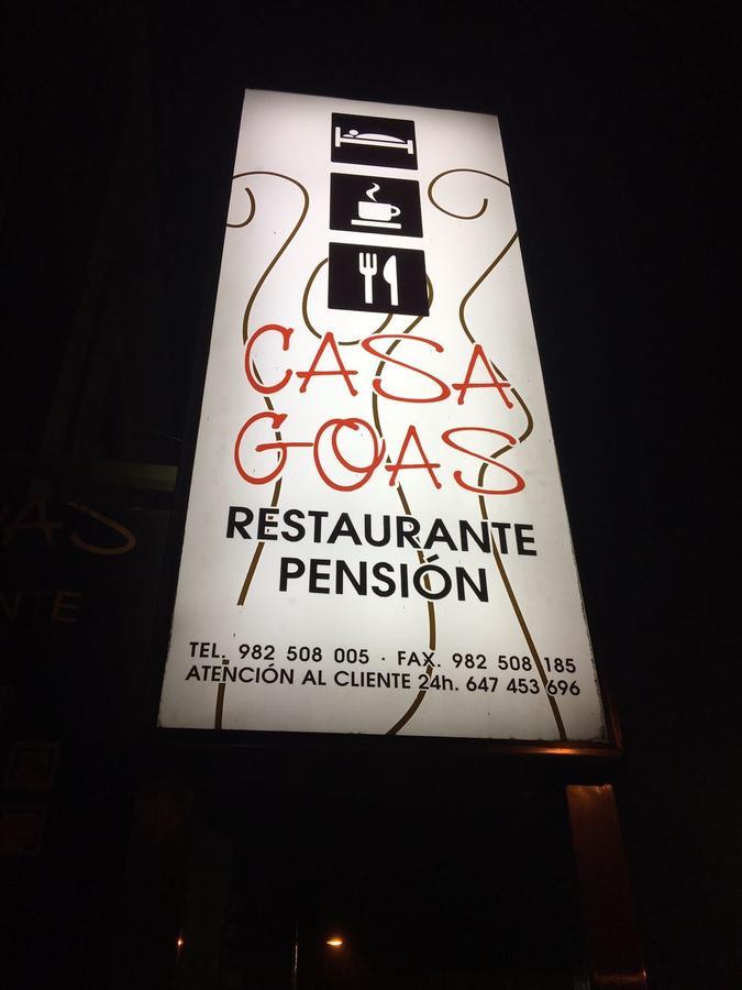 Casa Goas Hotel Abadín Eksteriør billede